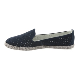 Filippo Lordsy balerinki damskie espadryle F 081 granatowe 2