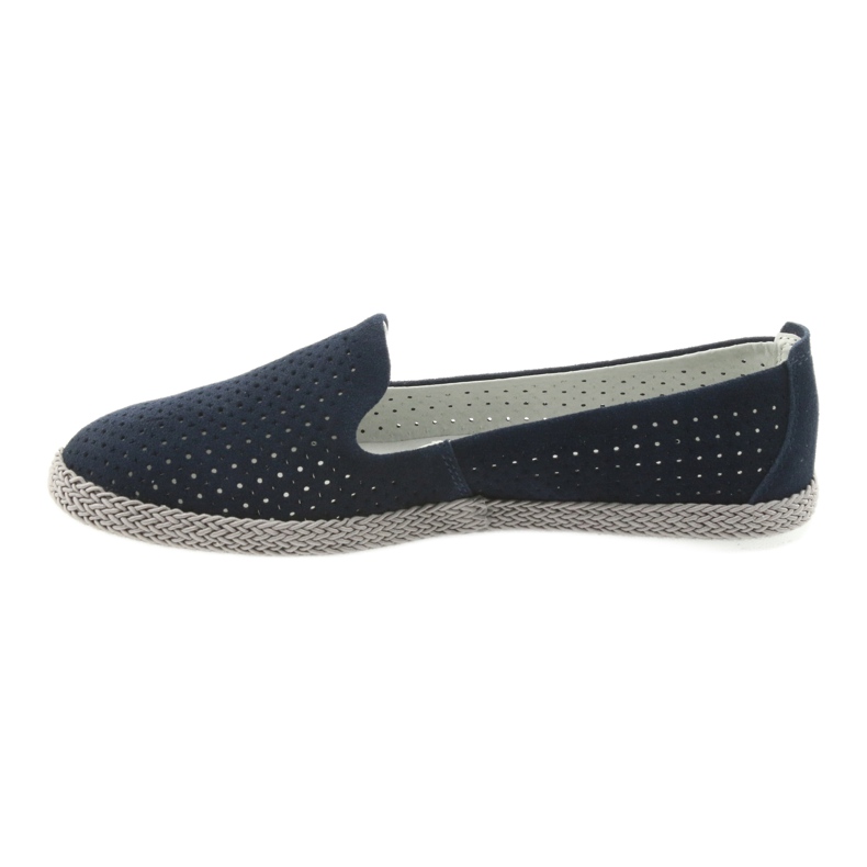Filippo Lordsy balerinki damskie espadryle F 081 granatowe 2
