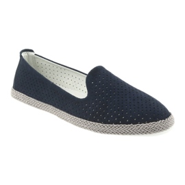 Filippo Lordsy balerinki damskie espadryle F 081 granatowe 1
