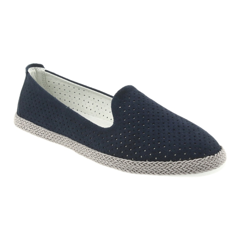 Filippo Lordsy balerinki damskie espadryle F 081 granatowe 1