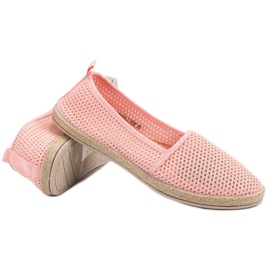 Sweet Shoes Różowe Lekkie Espadryle 5