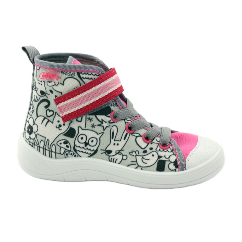 Befado obuwie dziecięce    wzór do kolorowania 268X064 wielokolorowe 1