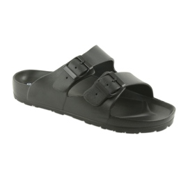 Klapki męskie profilowane Atletico czarne 1