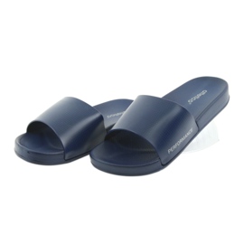 Klapki męskie profilowane Atletico granatowe 2