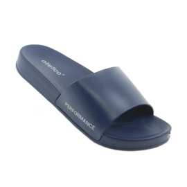 Klapki męskie profilowane Atletico granatowe 1