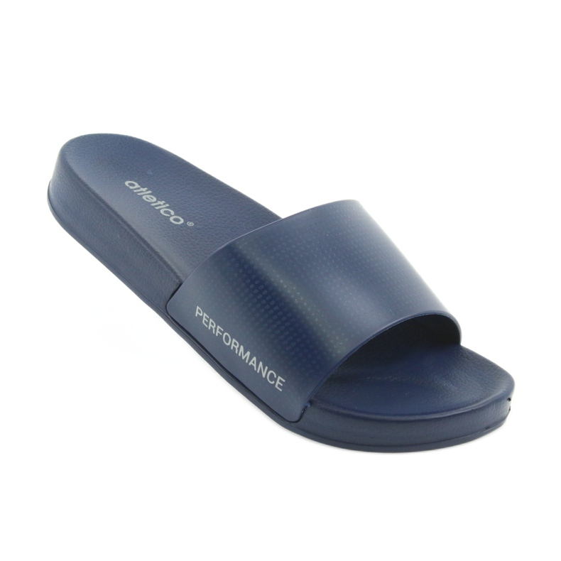 Klapki męskie profilowane Atletico granatowe 1