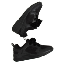 Buty sportowe czarne 520-7 Black 1