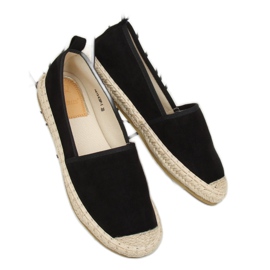 Espadryle damskie czarne A615-ESP-1 Black 2