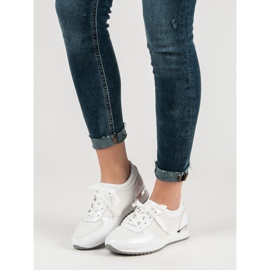 Buty Sportowe Z Siateczką białe 2