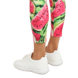 Buty sportowe białe LX-9837 White 1