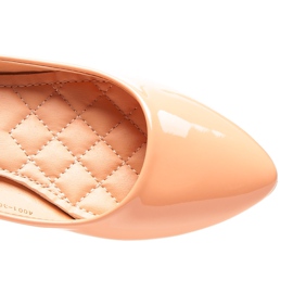 Vices Pastelowe Baleriny pomarańczowe 1