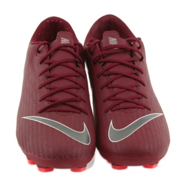 Buty piłkarskie Nike Mercurial Vapor 12 Academy Fg M AH7375-606 czerwone czerwone 3