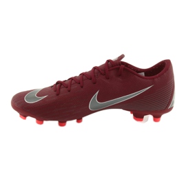 Buty piłkarskie Nike Mercurial Vapor 12 Academy Fg M AH7375-606 czerwone czerwone 2