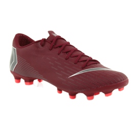 Buty piłkarskie Nike Mercurial Vapor 12 Academy Fg M AH7375-606 czerwone czerwone 1