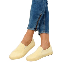 Trampki slip-on żółte G-92 Yellow 2