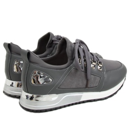 Buty sportowe szare R-385 Grey 1