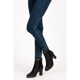 Vices Obuwie Jesienne Z Gumką czarne 1