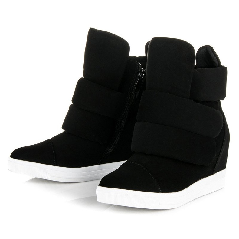 Modne Sneakersy czarne 1