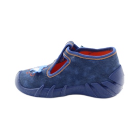 Befado obuwie dziecięce 110P297 niebieskie 3