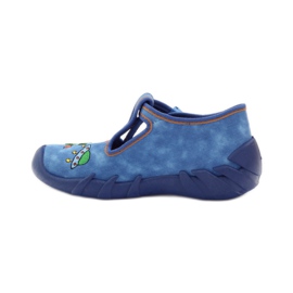 Befado obuwie dziecięce 110P315 niebieskie 3