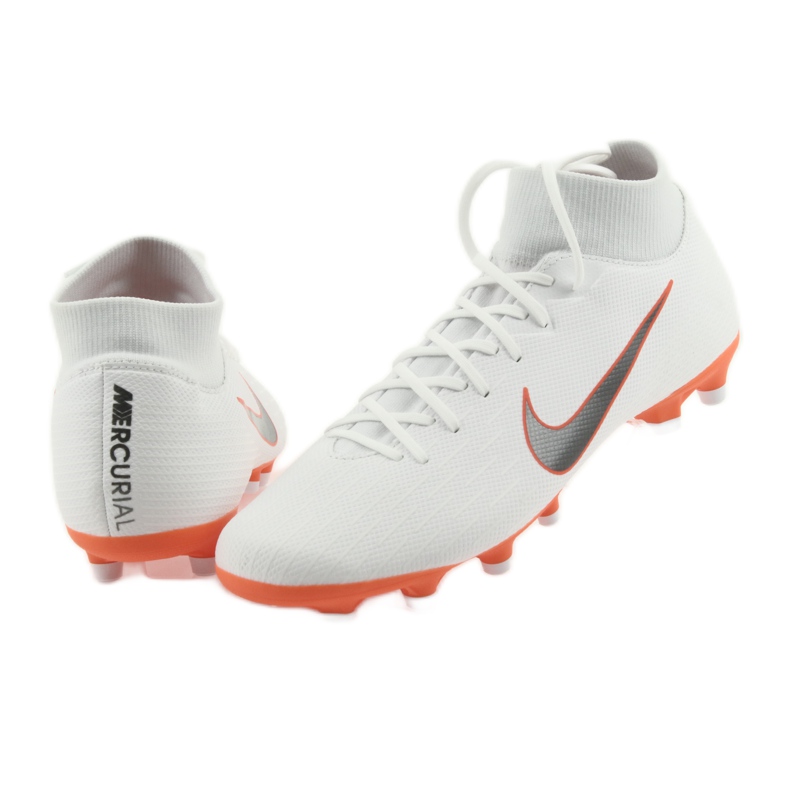 Buty piłkarskie Nike Mercurial Superfly 6 Academy MG M AH7362-107 białe 4