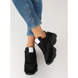 Buty sportowe czarne E-102 Black 2