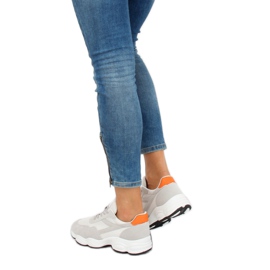 Buty sportowe białe E-102 White 1