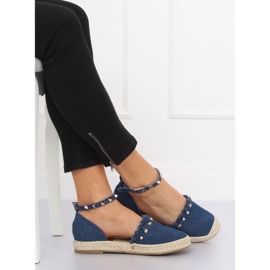 Espadryle jeansowe granatowe CH-1K211 Blue 1