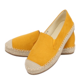 Espadryle damskie żółte 180-5 Yellow 2