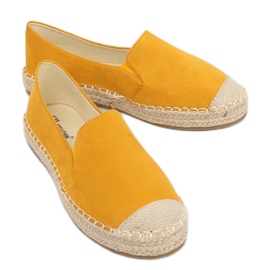 Espadryle damskie żółte 180-5 Yellow 1