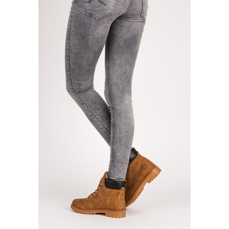 Qinba Modne Workery żółte 1