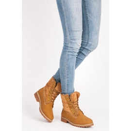 Traperki Z Kożuszkiem brązowe 2