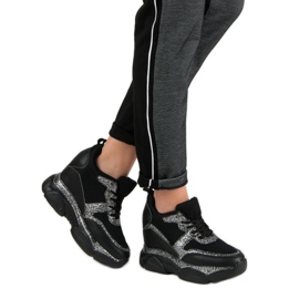 Sneakersy Z Brokatem VICES czarne 1