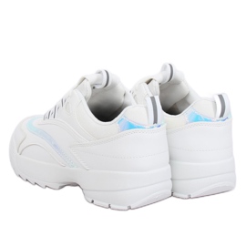 Buty sportowe holograficzne białe BO-62 White 3