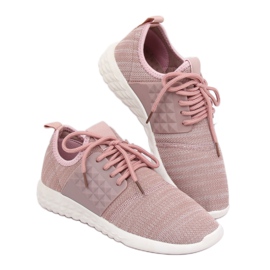 Buty sportowe różowe HY2810 Pink 3