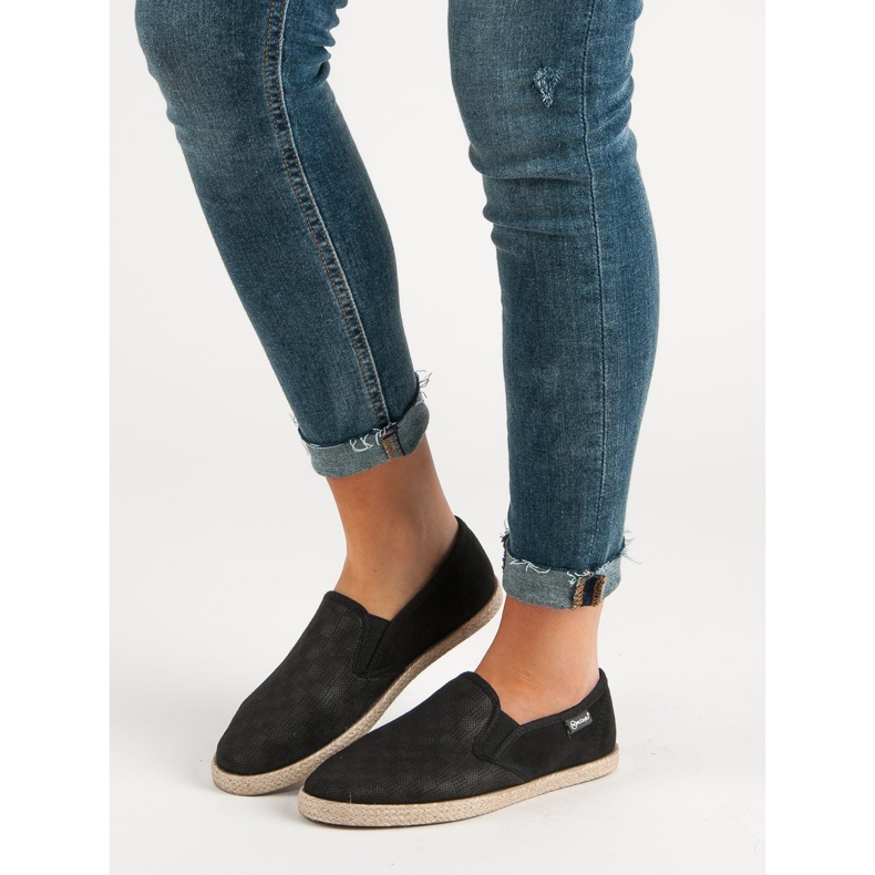 Czarne Slipony MCKEYLOR 2