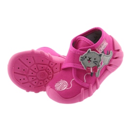 Befado obuwie dziecięce 523P013 różowe 5