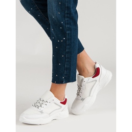 Wygodne Buty Sportowe białe 2