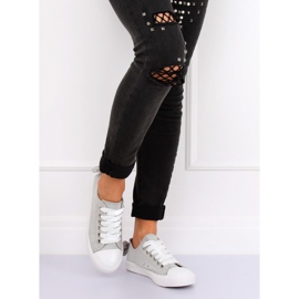 Trampki damskie szare B88 Silver 1