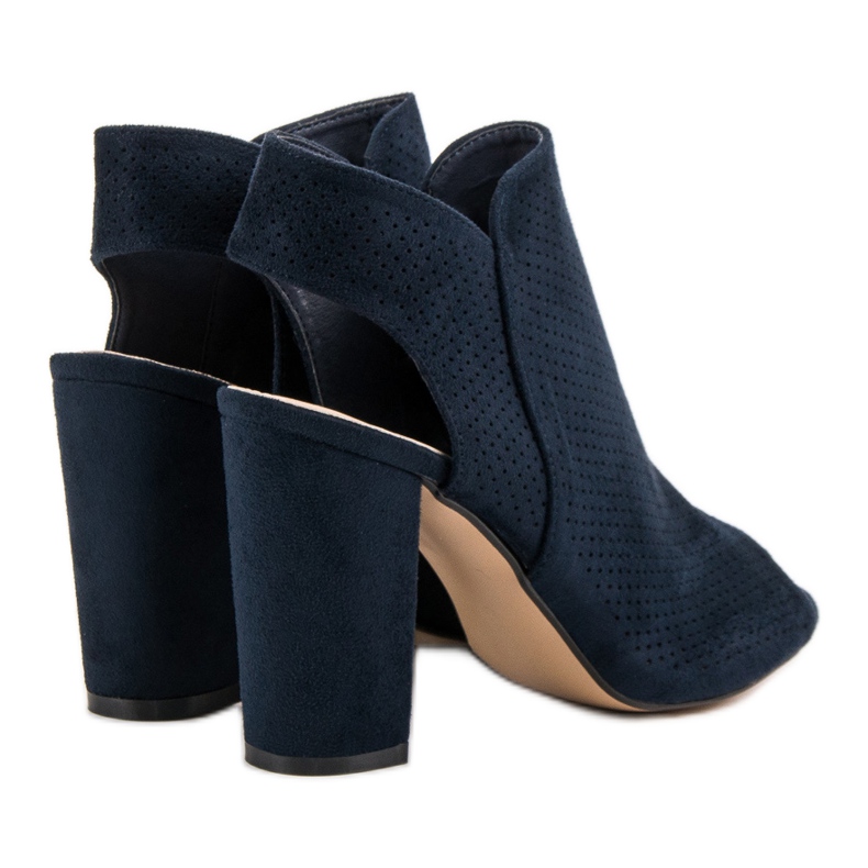 Seastar Granatowe Zabudowane Sandały niebieskie 2