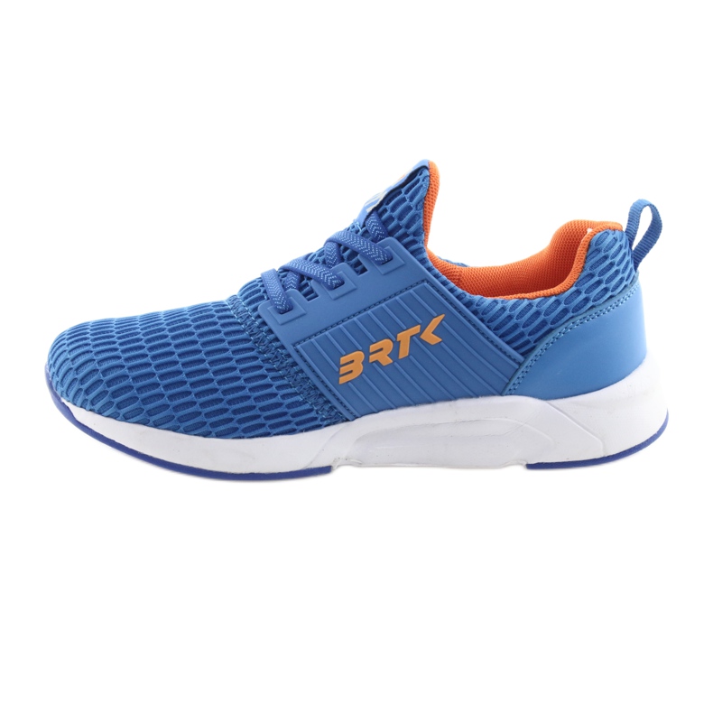 Bartek 55110 Buty sportowe wsuwane niebieskie pomarańczowe 2