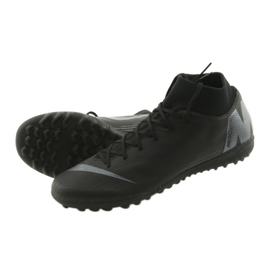Buty piłkarskie Nike Mercurial SuperflyX 6 Academy TF M AH7370-001 czarne czarne 5