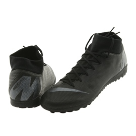 Buty piłkarskie Nike Mercurial SuperflyX 6 Academy TF M AH7370-001 czarne czarne 4
