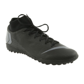 Buty piłkarskie Nike Mercurial SuperflyX 6 Academy TF M AH7370-001 czarne czarne 1