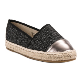 Marquiz Casualowe Espadryle czarne 1