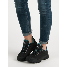 Czarne Buty Trekkingowe 2