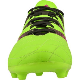 Buty piłkarskie adidas Ace 16.3 FG/AG M Leather AF5162 zielone zielone 2