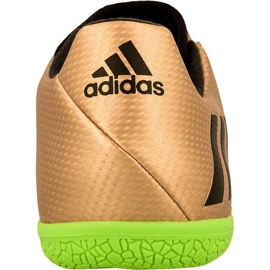 Buty halowe adidas Messi 16.3 In M BA9853 złoty złoty 2