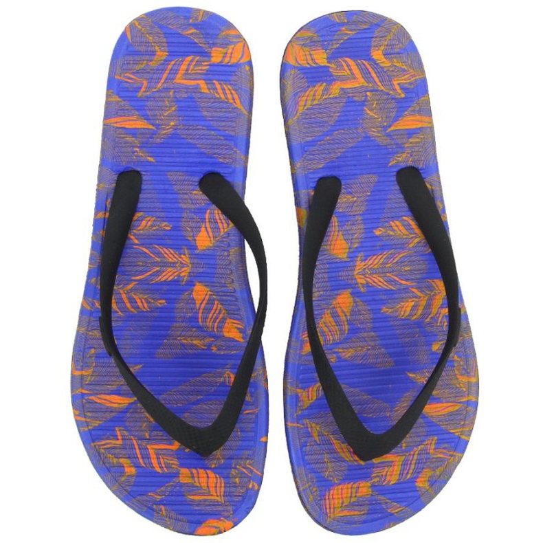 Klapki Nike Solarsoft Thong Ii Print M 511365-064 czarne fioletowe 1