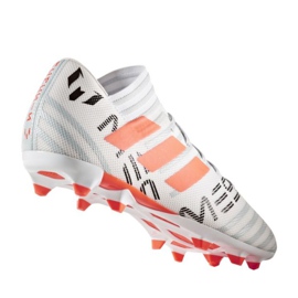 Buty piłkarskie adidas Nemeziz Messi 17.3 Fg M CG2965 wielokolorowe białe 1